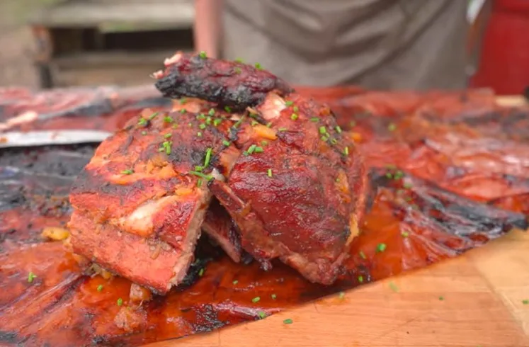 Pork Ribs in Pineapple-Rum Marinade