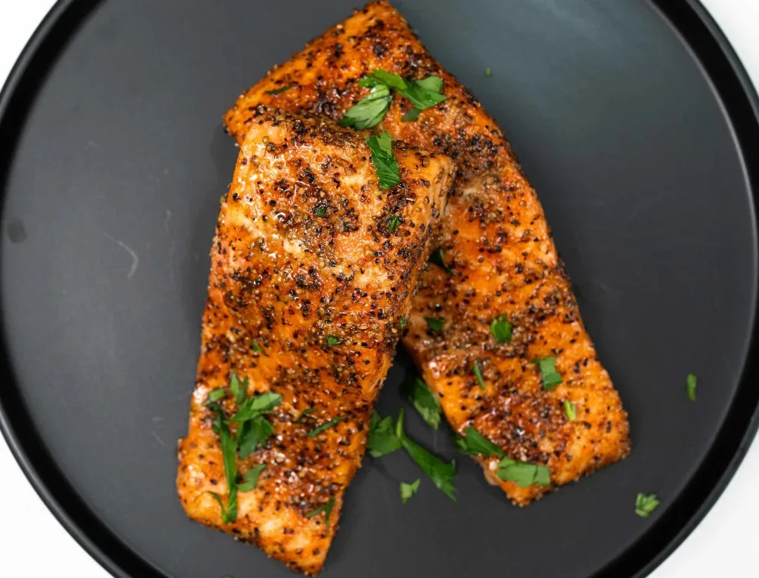 Smoked Salmon with Bourbon Glaze